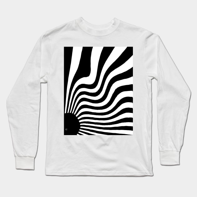 Dancing sun - Pattern Long Sleeve T-Shirt by Marcel1966